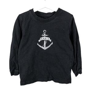 Unisex Makia - Trikotaažist pluus, suurus 110 - 116 - Sinine (1)