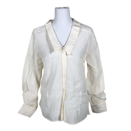 Unisex Lindex - Pluus, suurus 38 - Beige (2)