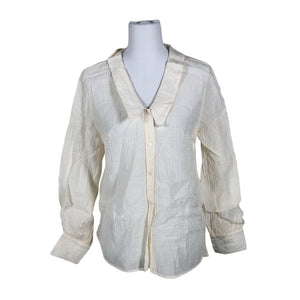Unisex Lindex - Pluus, suurus 38 - Beige (1)