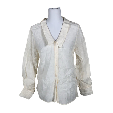 Unisex Lindex - Pluus, suurus 38 - Beige ()