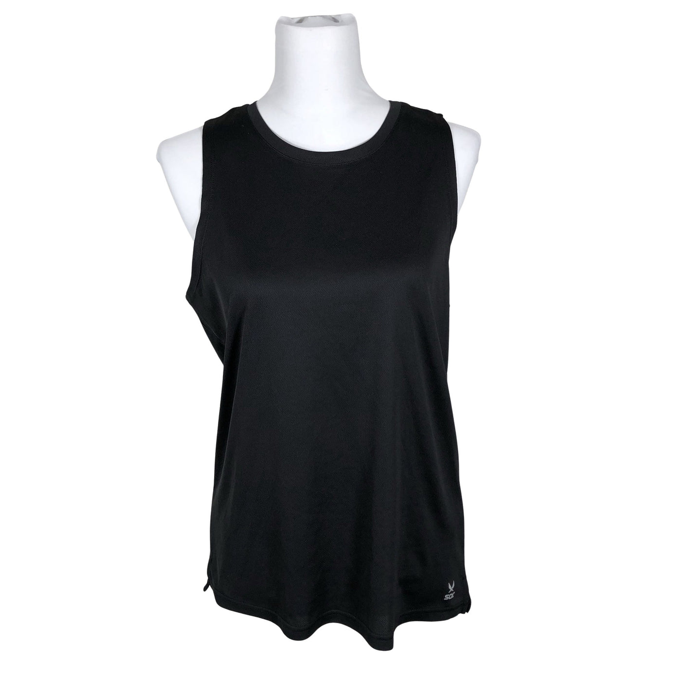 Unisex Soc - Sporditopp, suurus 38 - Must (1)