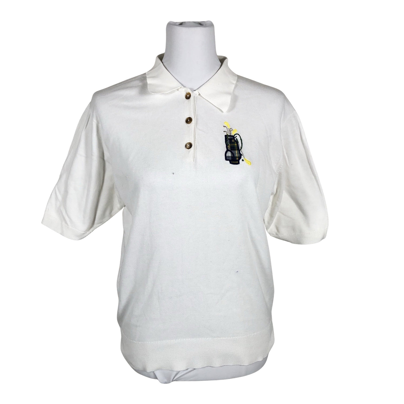 Unisex Straven - Polosärk, suurus 40 - Valge (2)