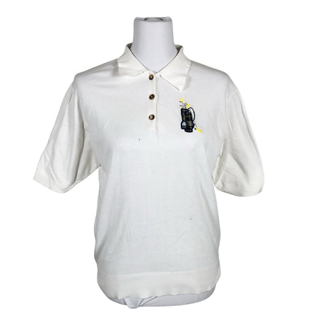 Unisex Straven - Polosärk, suurus 40 - Valge (2)