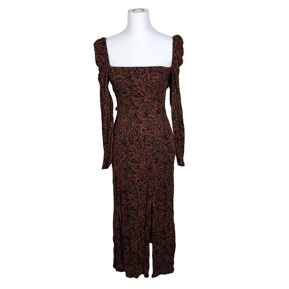 Unisex &Other Stories - Mitteveniv kleit, suurus 34 - Pruun (1)