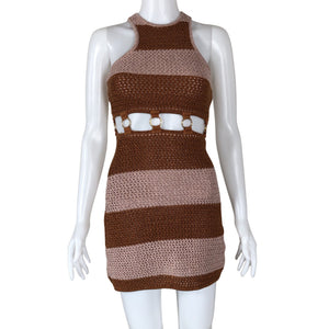 Unisex alice McCALL - Kootud kleit, suurus 34 - Pruun (1)