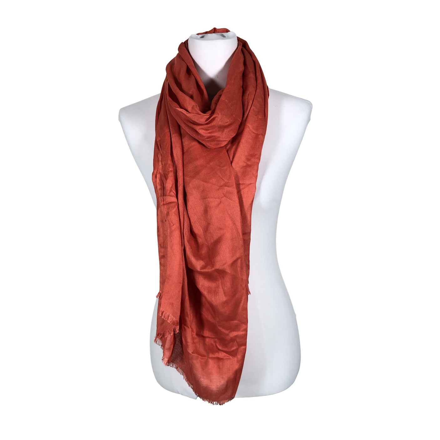 Unisex Nanso - Õhuke sall, suurus Midi - Oranž (1)