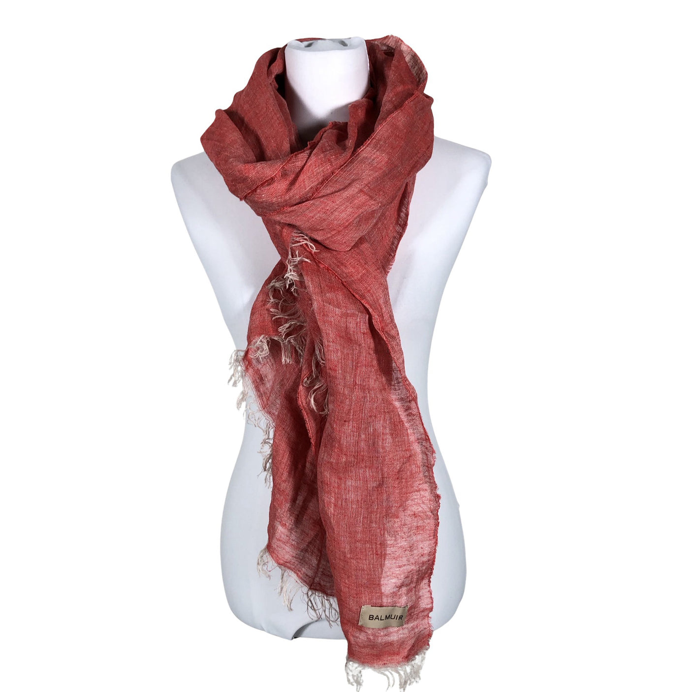 Unisex Balmuir - Õhuke sall, suurus Midi - Oranž (2)