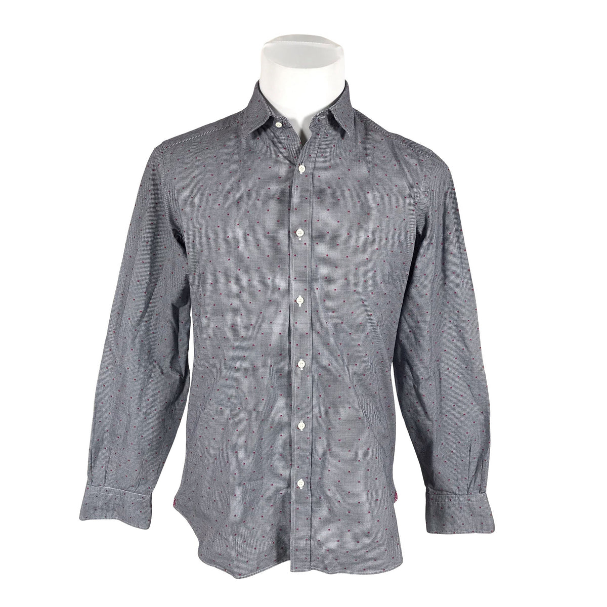 Unisex Massimo Dutti - Triiksärk, suurus M - Hall (1)
