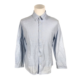 Unisex Puro Lino - Triiksärk, suurus L - Helesinine (1)