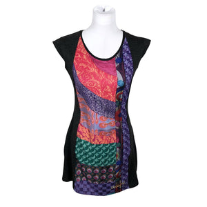 Unisex Desigual - Trikotaažist kleit, suurus 38 - Hall (2)