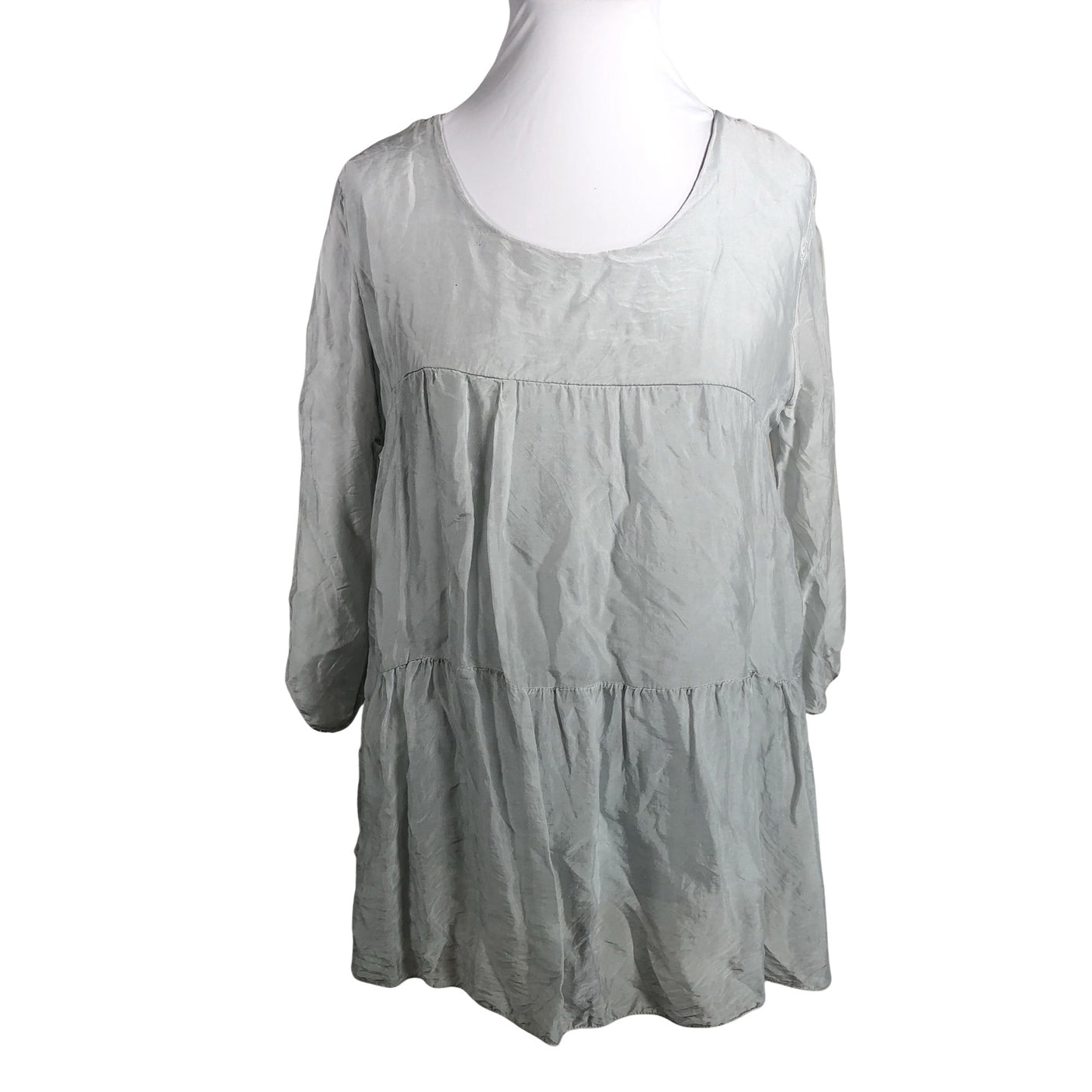 Unisex Bohemiana - Õhuke tuunika, suurus 42 - Hall (1)