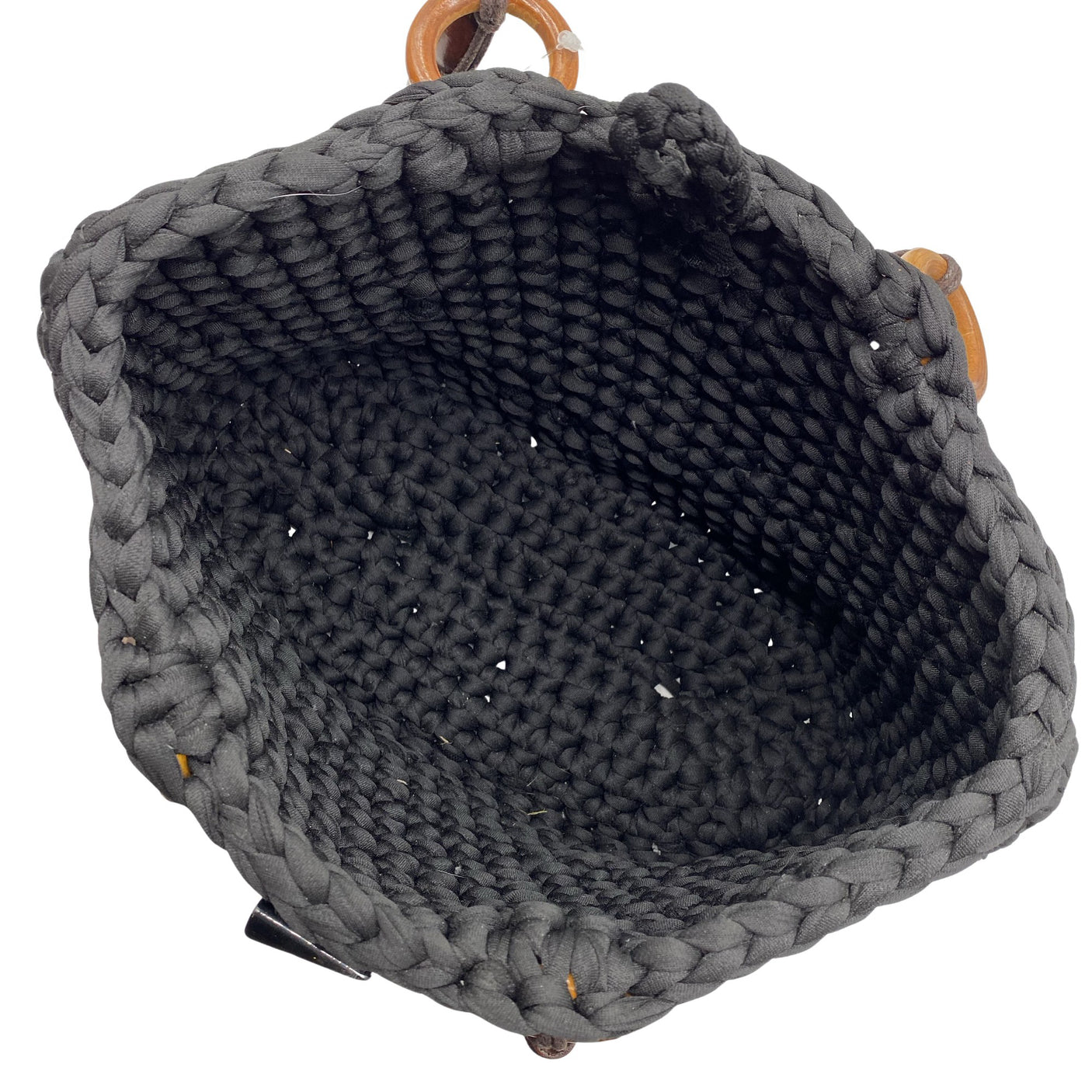 Unisex Handmade - Käekott, suurus Midi - Must (2)