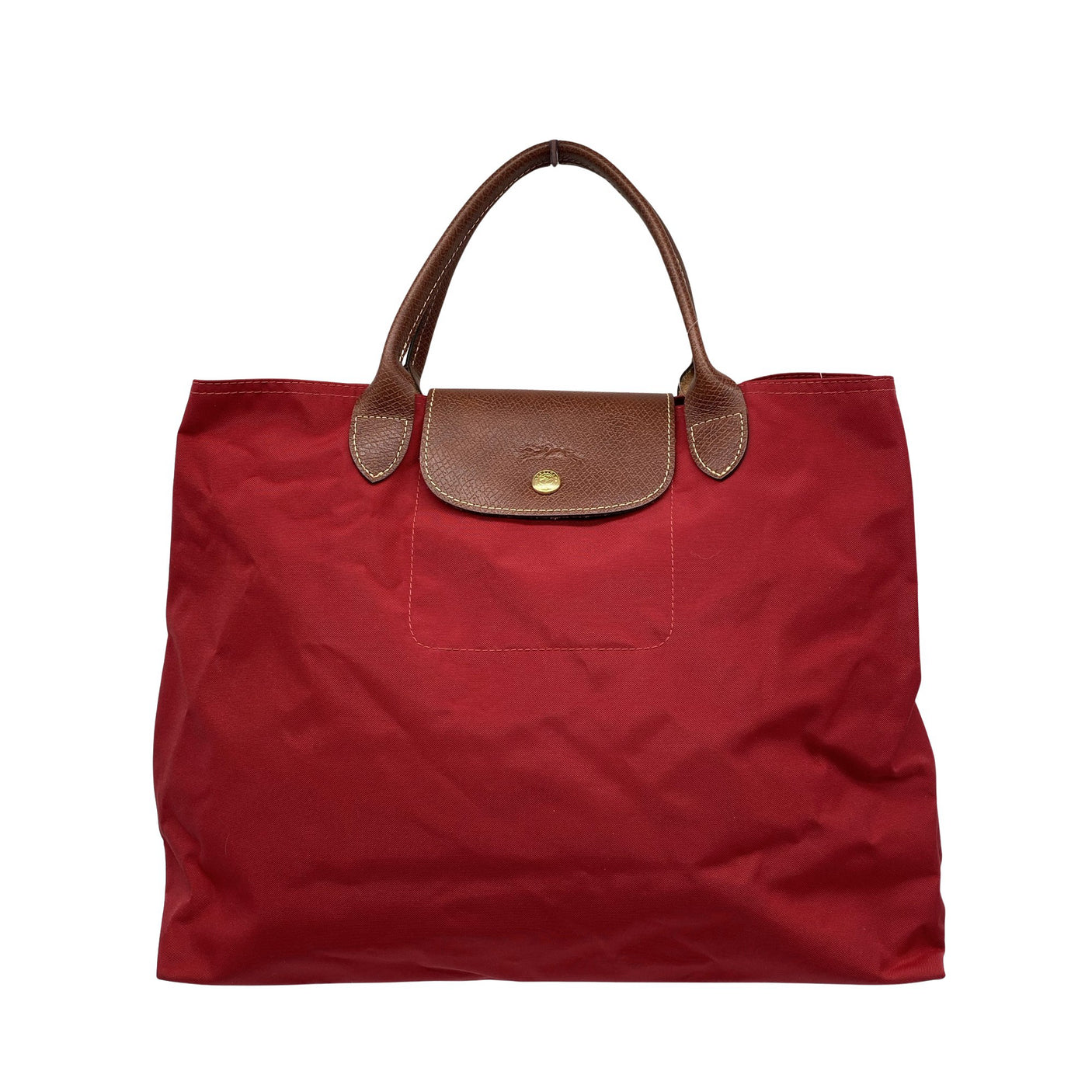 Unisex Longchamp - Käekott, suurus Midi - Punane (1)