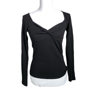 Unisex Calvin Klein Jeans - Trikotaažist pluus, suurus 38 - Must (1)