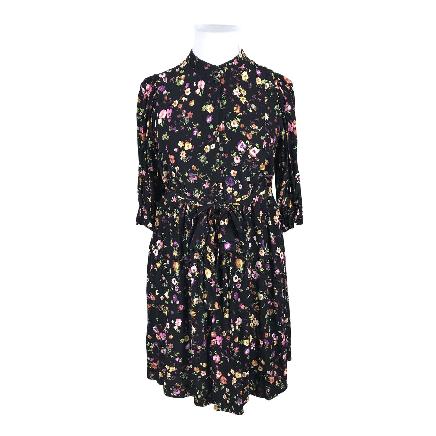 Unisex Selected - Mitteveniv kleit, suurus 44 - Must (1)