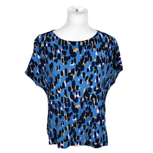 Unisex Marimekko - Lühikeste käistega pluus, suurus 38 - Sinine (1)