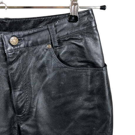 Unisex Andiata - Nahkpüksid, suurus 36 - Must (2)