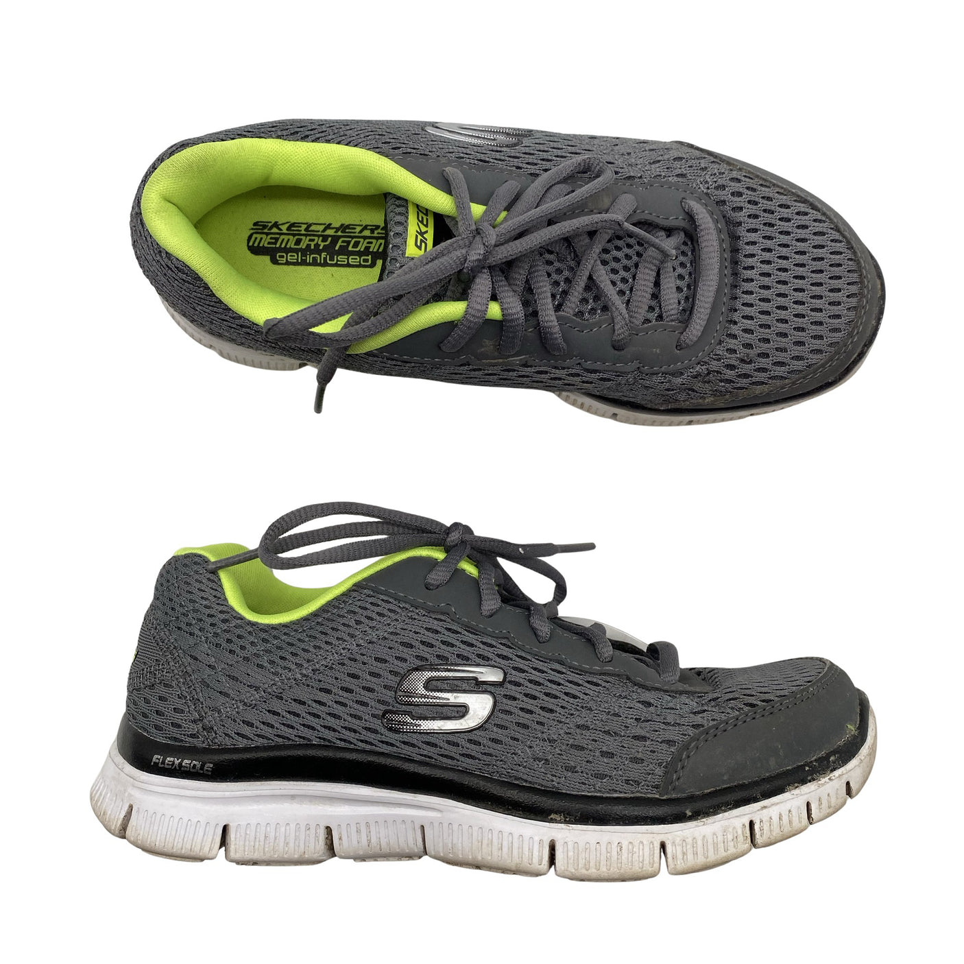 Unisex Skechers - Tossud, suurus 35 - Hall (1)