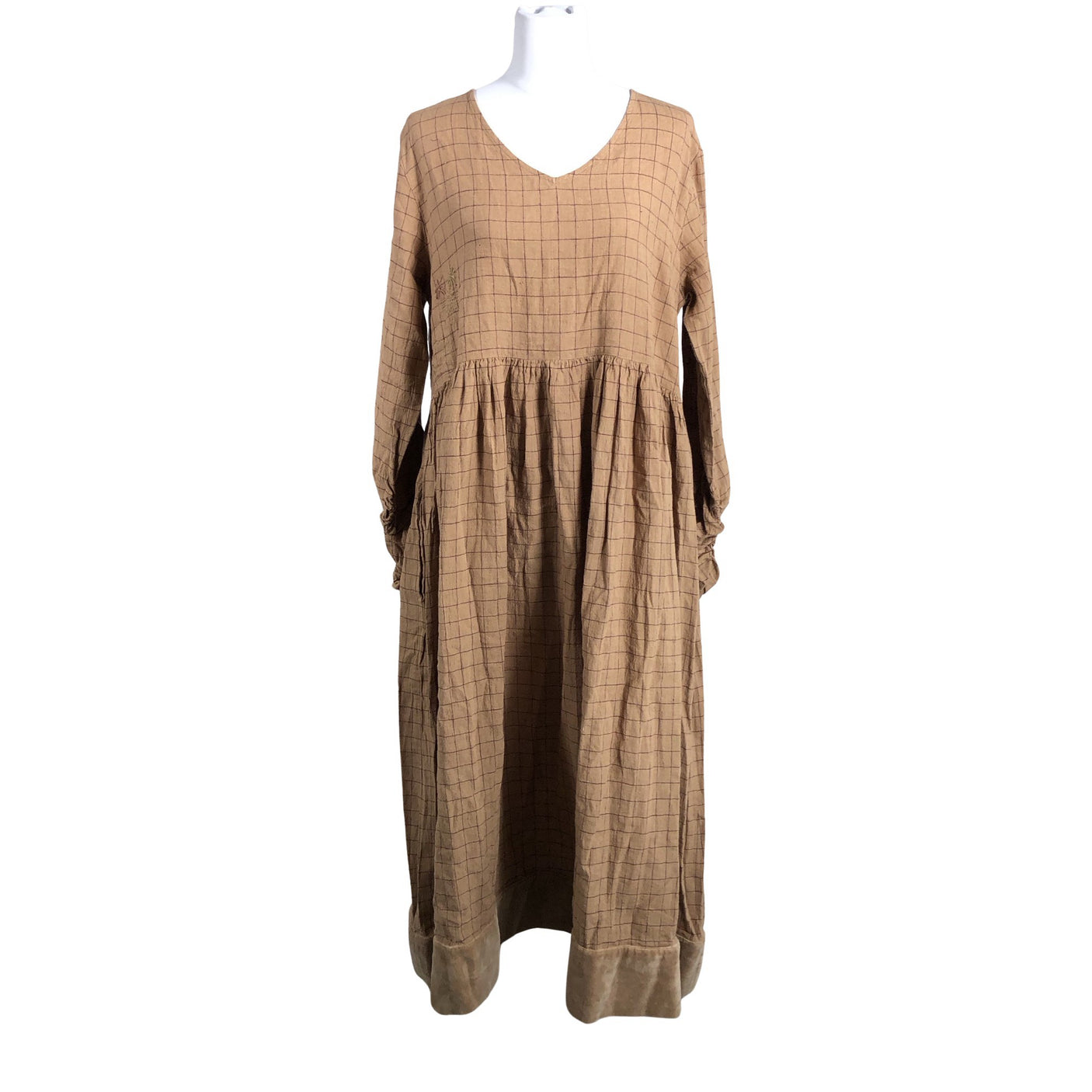 Unisex Ewa i Walla - Mitteveniv kleit, suurus 40 - Pruun (1)