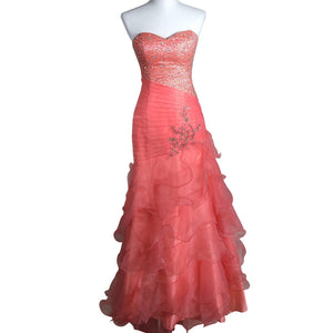 Unisex Dazzling - Õhtukleit, suurus 36 - Roosa (1)