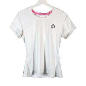 Unisex Bidi Badu - Spordisärk, lühikesed käised, suurus 38 - Valge (1)