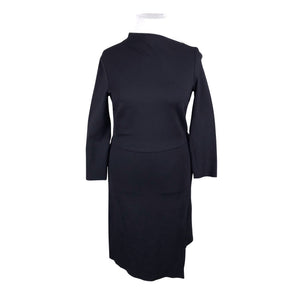 Unisex Dagmar - Trikotaažist kleit, suurus 42 - Sinine (1)