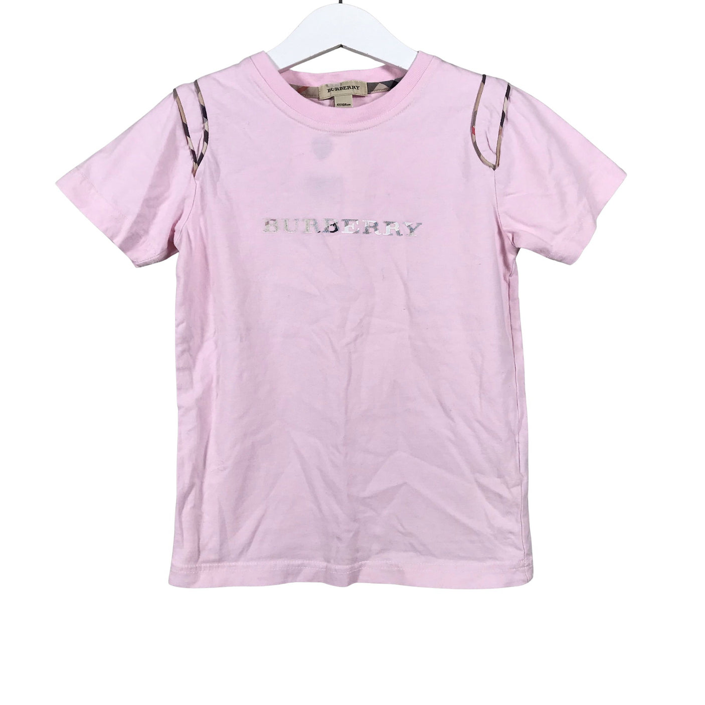 Unisex Burberry - T-särk, suurus 98 - 104 - Heleroosa (1)