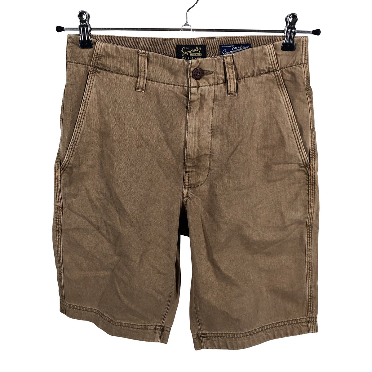 Unisex Superdry - Lühikesed püksid, suurus W28 - Pruun (2)