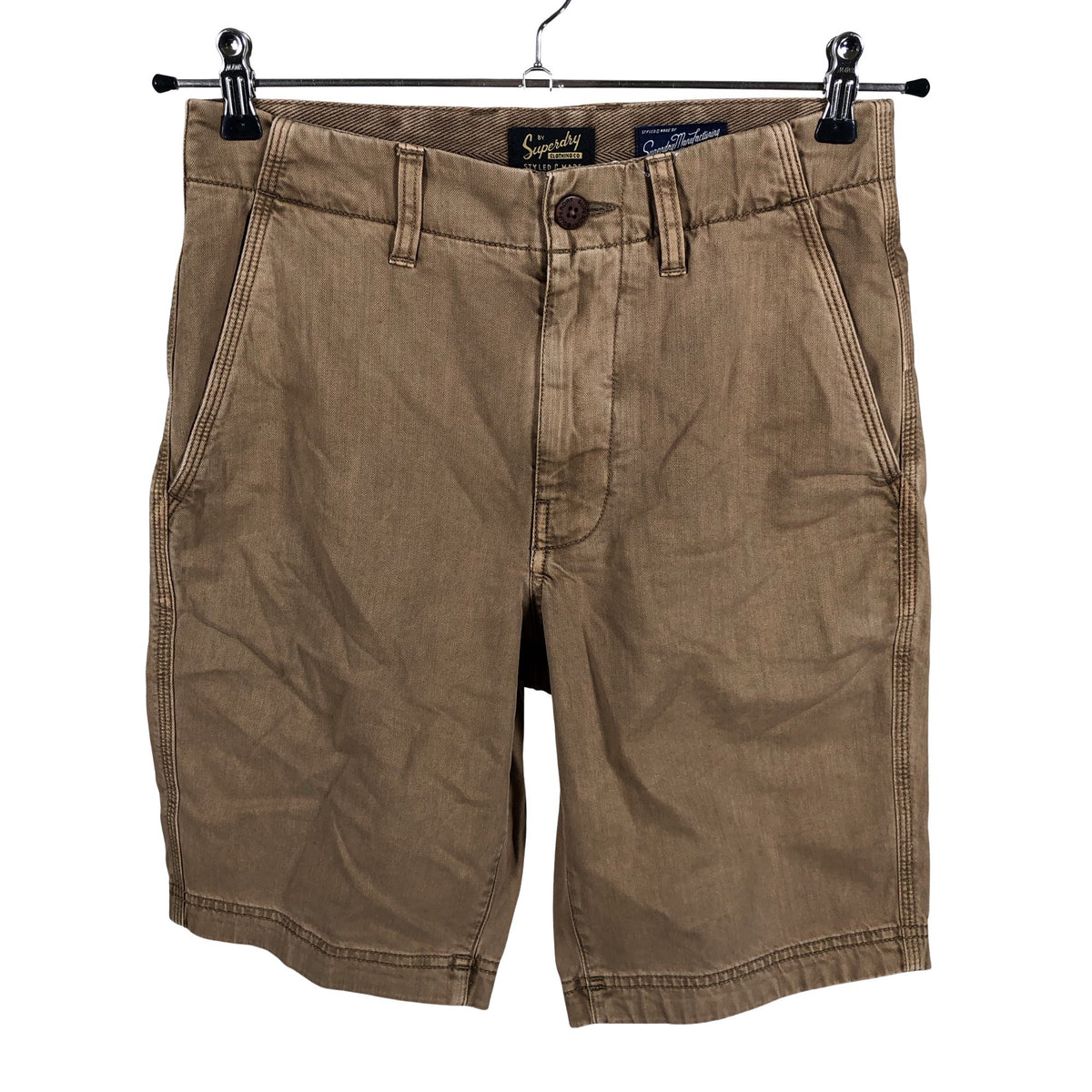 Unisex Superdry - Lühikesed püksid, suurus W28 - Pruun (1)