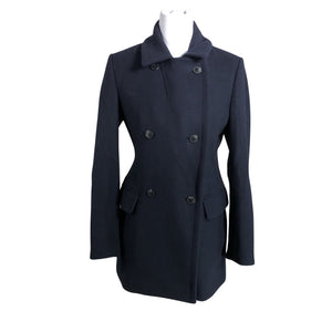 Unisex Comptoir des cotonniers - Villane mantel, suurus 36 - Sinine (1)