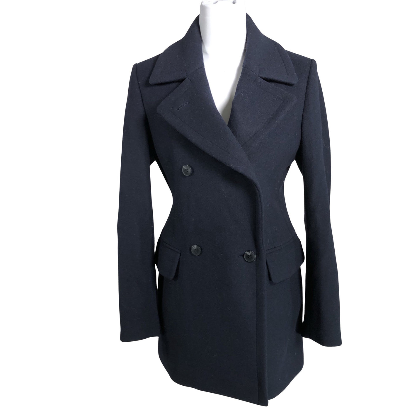 Unisex Comptoir des cotonniers - Villane mantel, suurus 36 - Sinine (3)