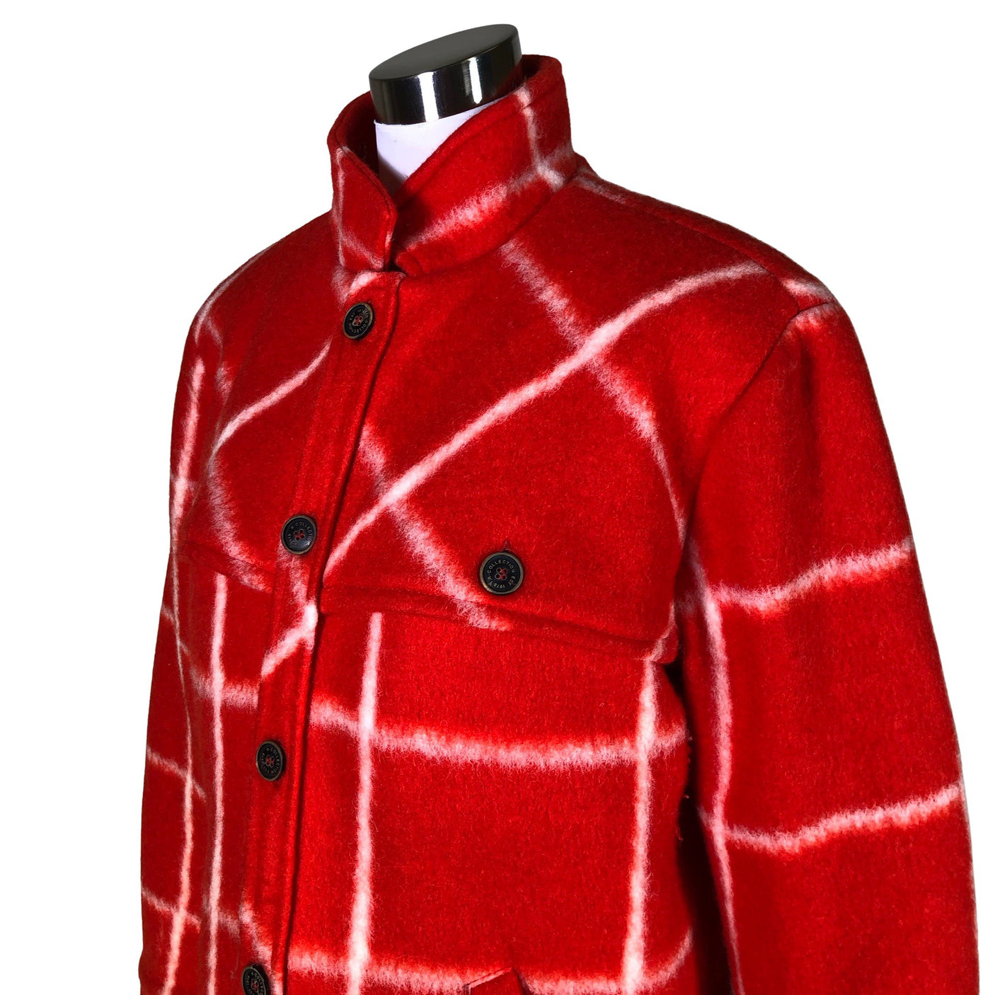 Unisex R-collection - Villane mantel, suurus 38 - Punane (3)