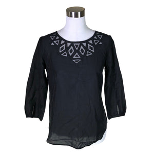 Unisex Rosemunde - Pluus, suurus 34 - Must (1)