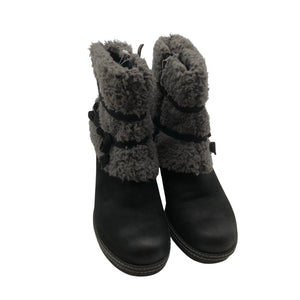 Unisex Caprice - Poolsaapad, suurus 39 - Must (2)