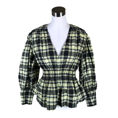 Unisex Ganni - Pluus, suurus 38 - Kollane ()