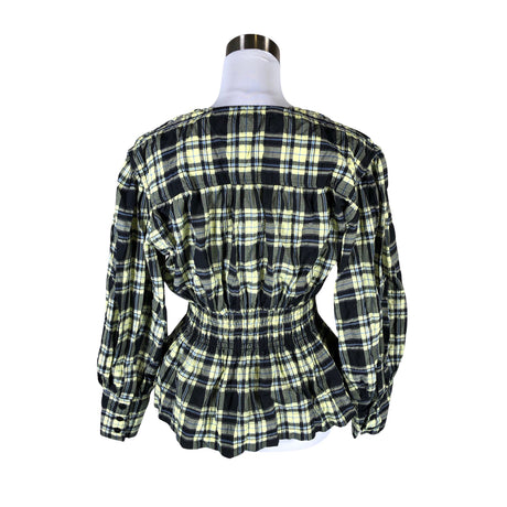 Unisex Ganni - Pluus, suurus 38 - Kollane (2)