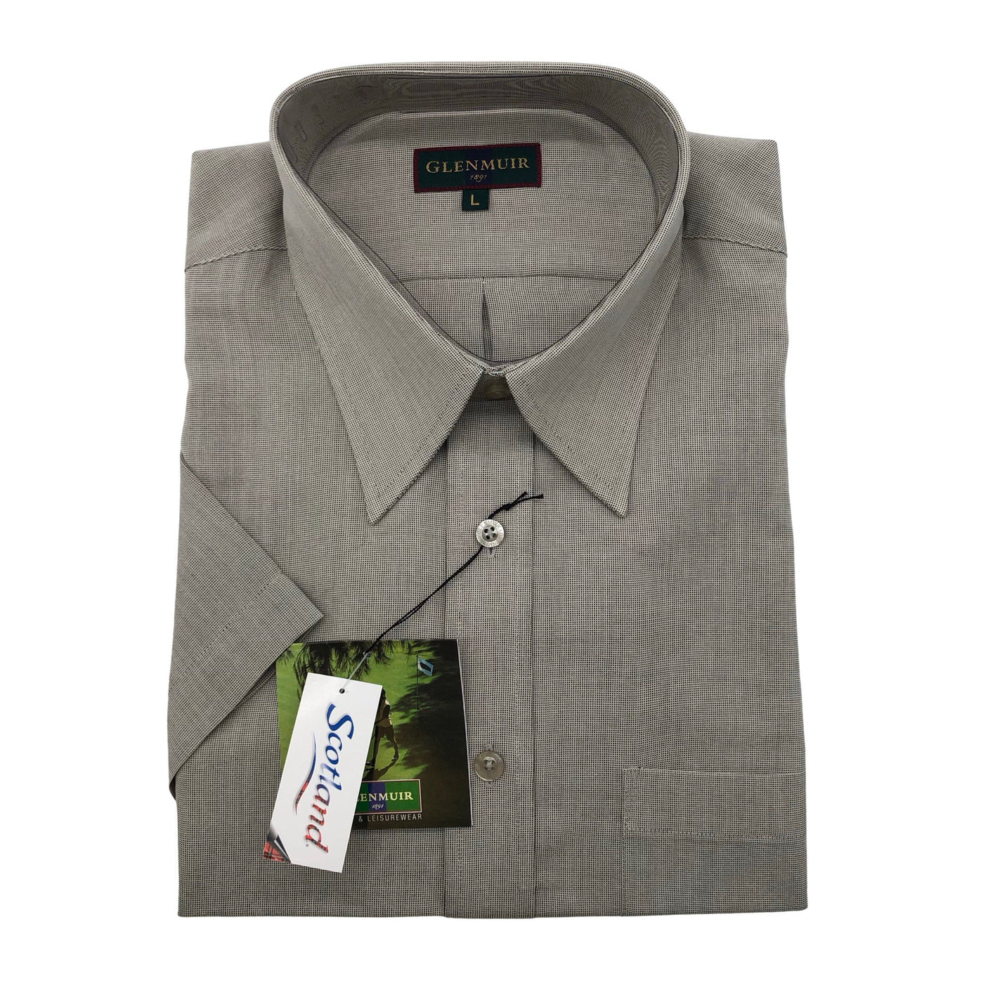 Unisex Glenmuir - Triiksärk, suurus L - Hall (1)