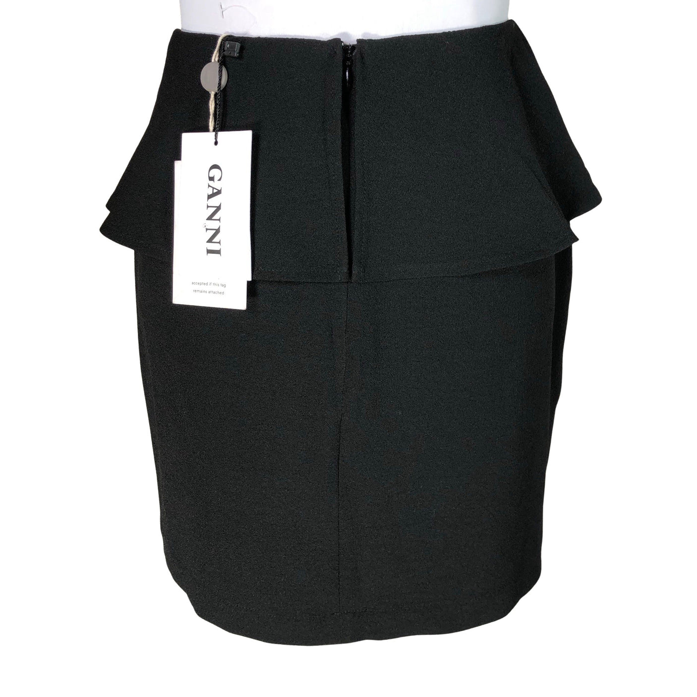 Unisex Ganni - Pliiatsseelik, suurus 34 - Must (2)