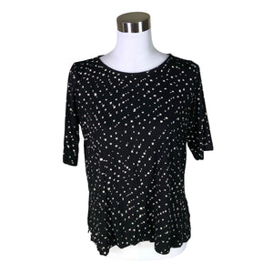 Unisex Nanso - T-särk, suurus 38 - Must (1)