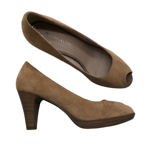 Unisex Tamaris - Lahtise ninaga kontsakingad, suurus 39 - Pruun (1)