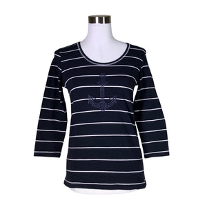 Unisex Global - Trikotaažist pluus, suurus 36 - Sinine (1)