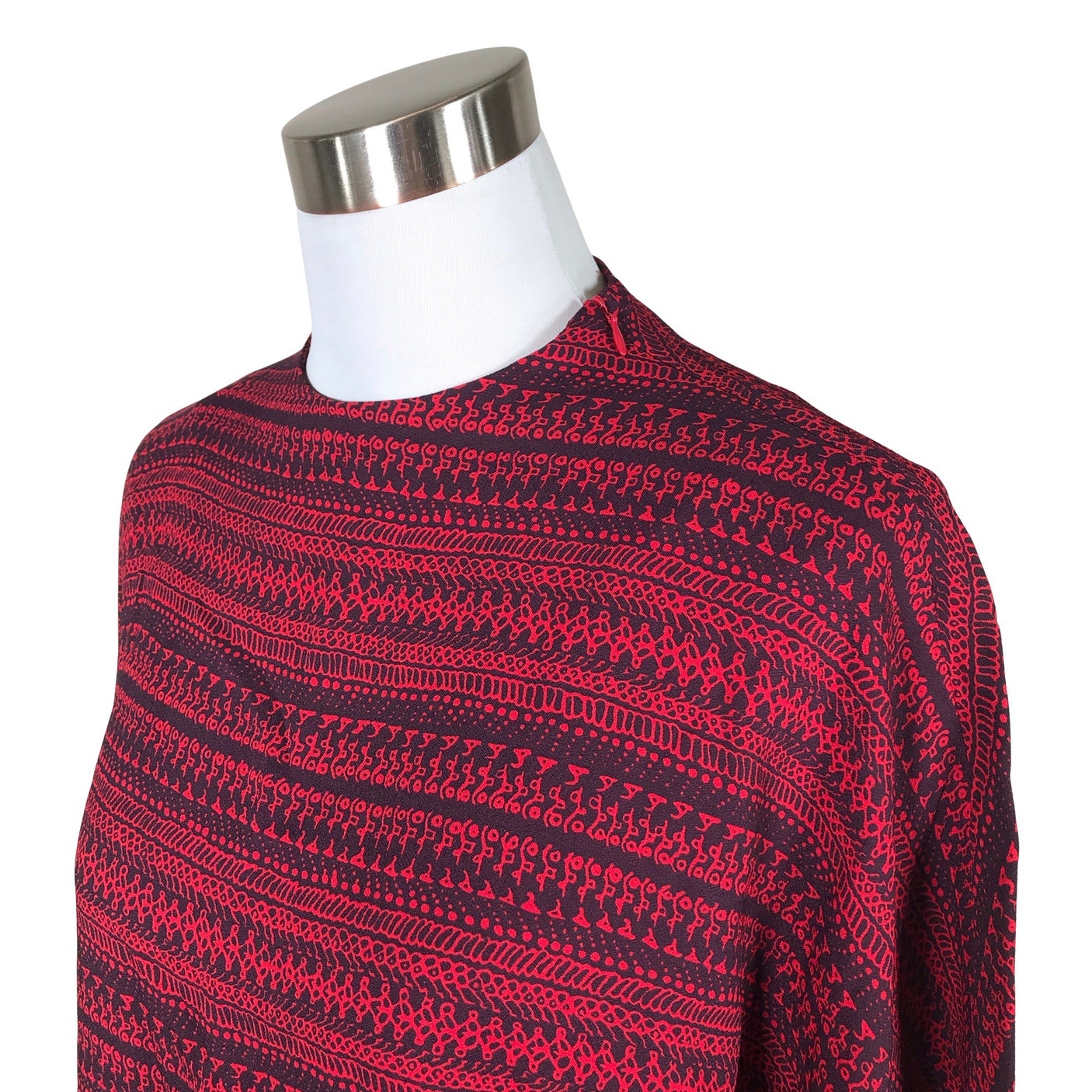 Unisex Marimekko - Õhuke tuunika, suurus 36 - Veinipunane (3)