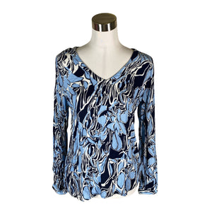 Unisex Kaffe - Pluus, suurus 40 - Helesinine (1)