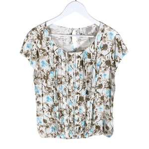 Unisex Soyaconcept - Lühikeste käistega pluus, suurus 42 - Beige (1)