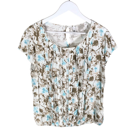 Unisex Soyaconcept - Lühikeste käistega pluus, suurus 42 - Beige ()