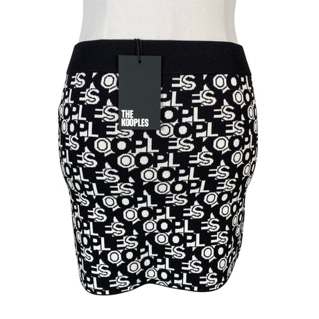 Unisex The Kooples - Kootud seelik, suurus 36 - Must (2)