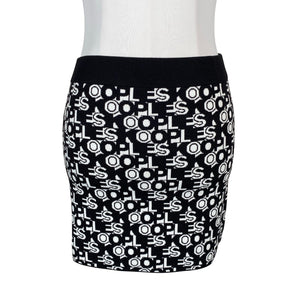 Unisex The Kooples - Kootud seelik, suurus 36 - Must (1)