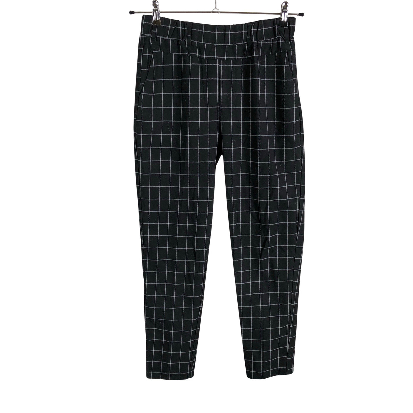 Unisex Kaffe - Mittevenivad püksid, suurus 34 - Hall (1)