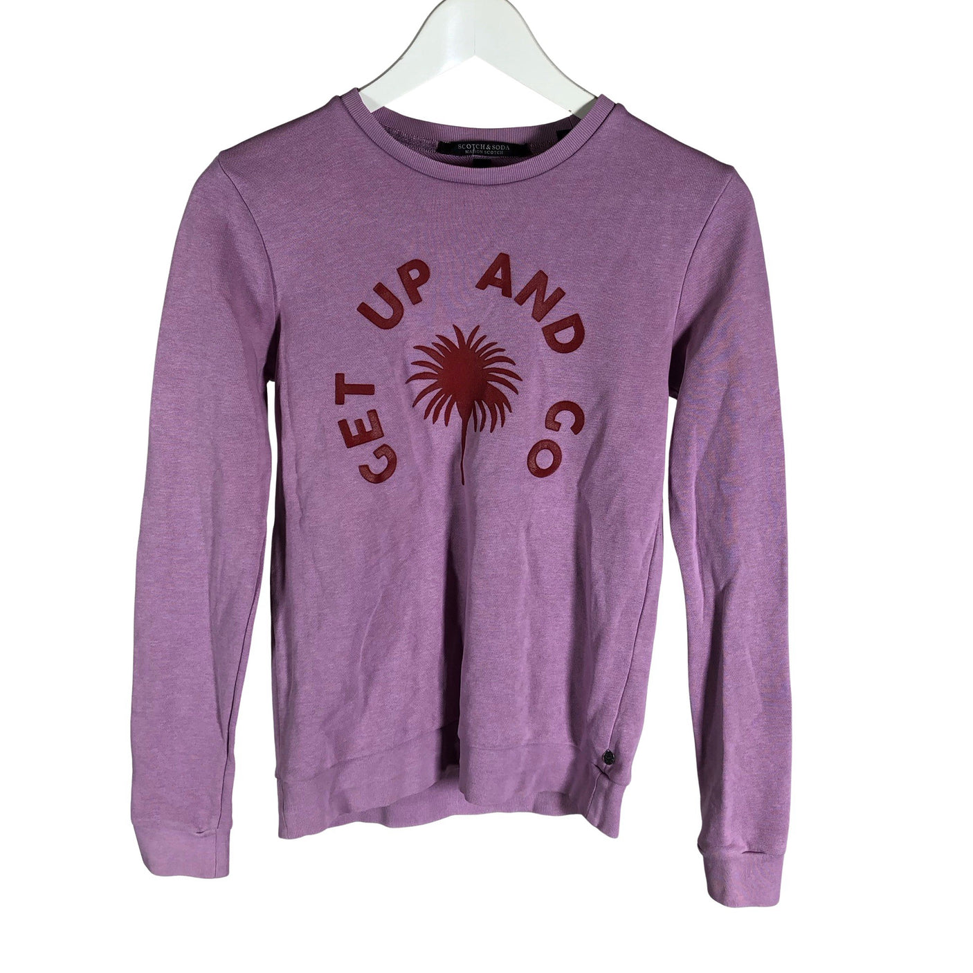 Unisex Scotch&Soda - Trikotaažist pluus, suurus 34 - Lilla (1)