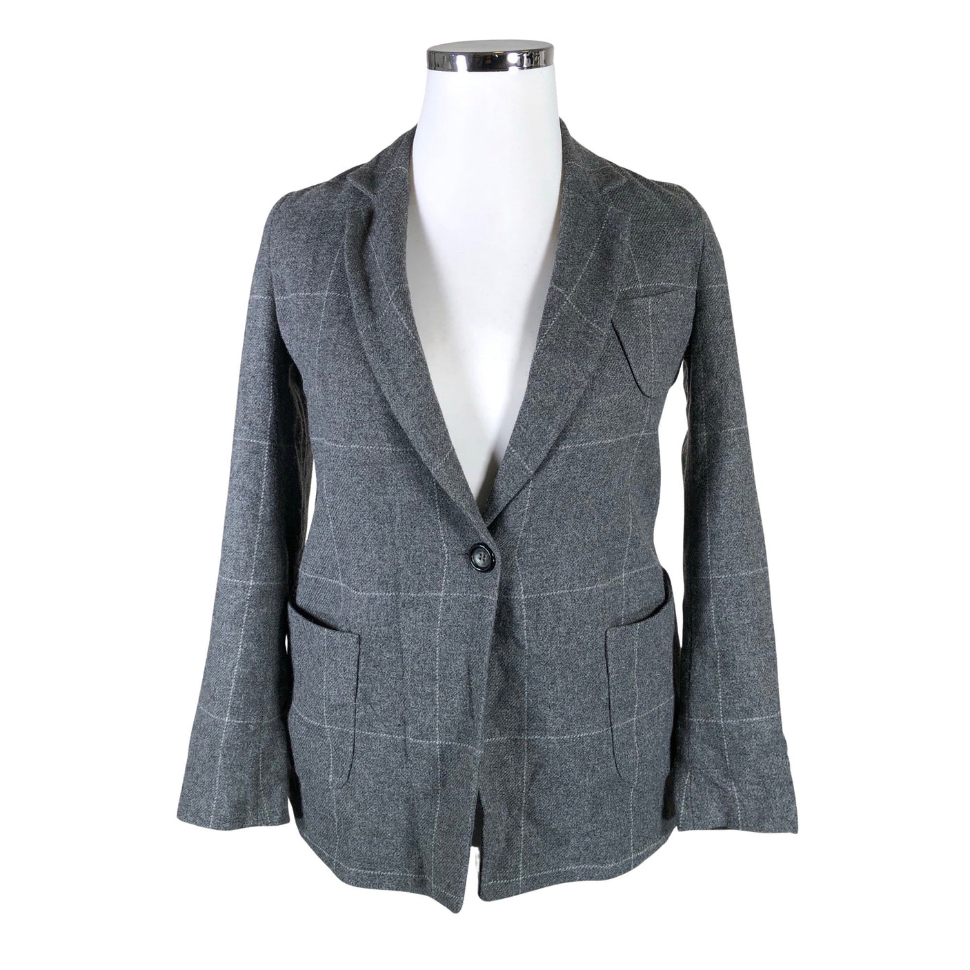 Unisex Seventy Sergio Tegon - Jakk, suurus 42 - Hall (1)